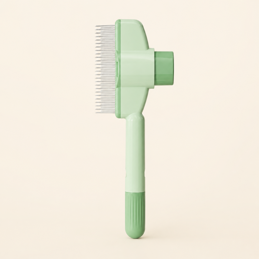 Self-Cleaning Pet Grooming Comb
