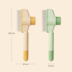 Self-Cleaning Pet Grooming Comb