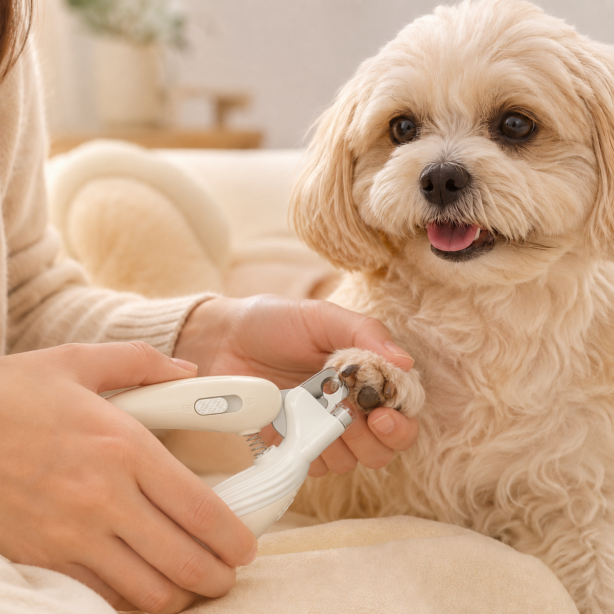 GlowTrim LED Electric Pet Nail Clippers
