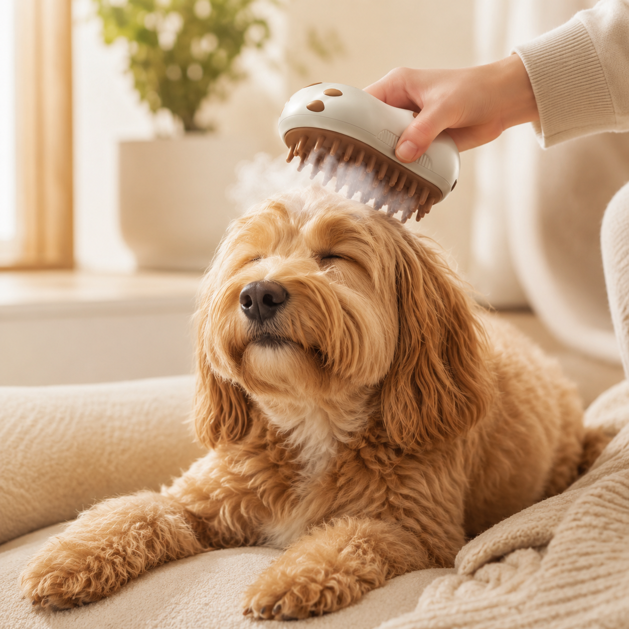Pet Spray Grooming Comb